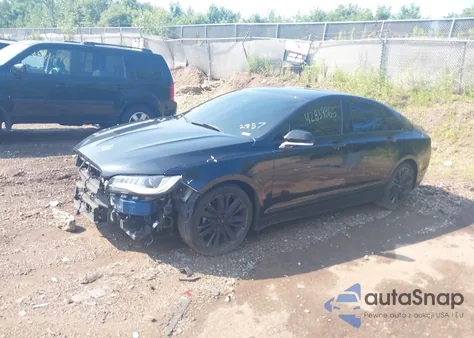 2017 Lincoln Mkz Reserve из США, поврежденный, VIN 3LN6L5F99HR618963